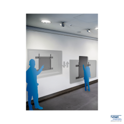 Manually adjustable wall mount for touchscreen - BalanceBox