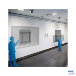 Manually adjustable wall mount for touchscreen - BalanceBox