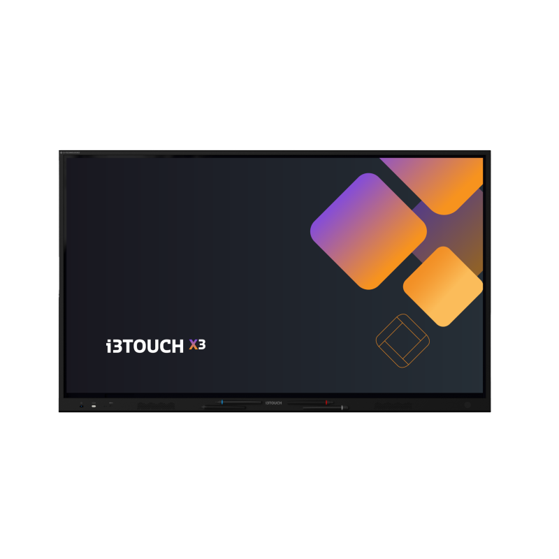 Interactive screen i3TOUCH X3 with wall mount Interactive screen i3TOUCH X3 with wall mount