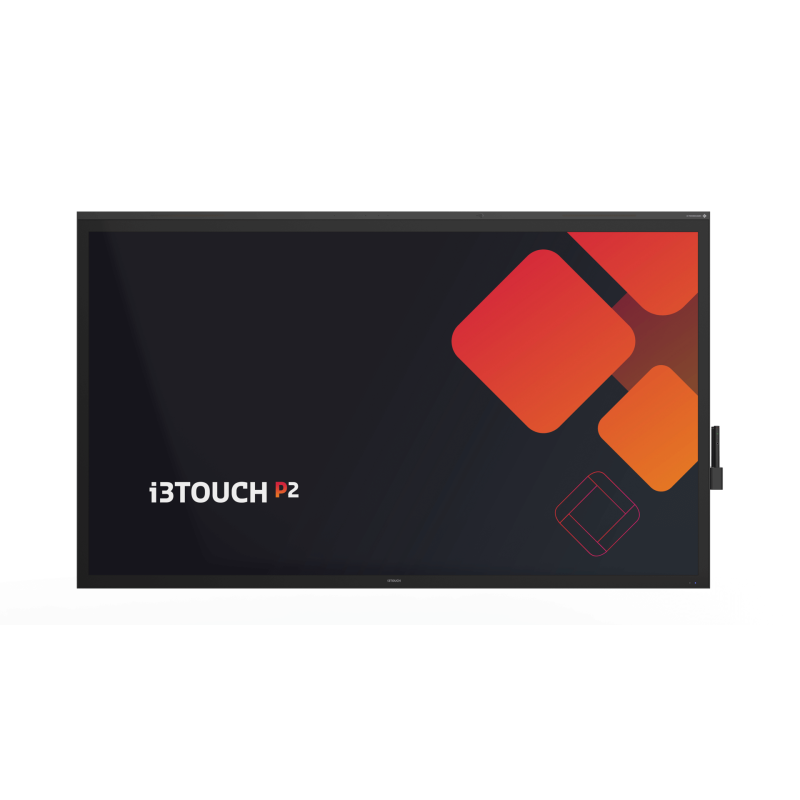 Interactive screen i3TOUCH P2 with wall mount Interactive screen i3TOUCH P2 with wall mount