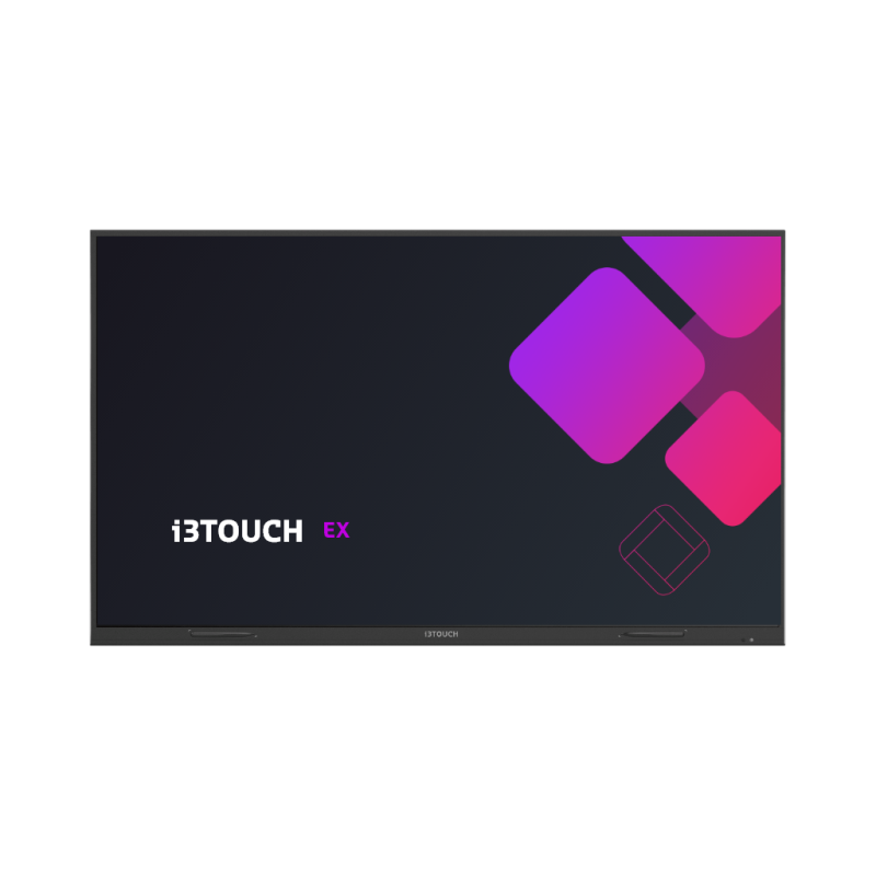 Interaktīvais ekrāns i3TOUCH EX ar sienas stiprinājumu