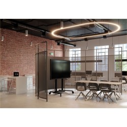Vogel's RISE 4000 series motorized trolley for interactive displays