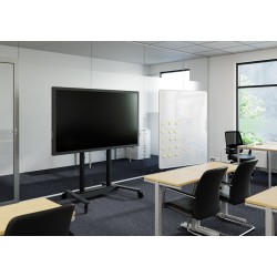 Vogel's RISE 4000 series motorized trolley for interactive displays