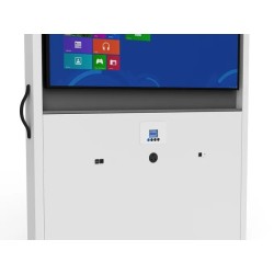 Rechargeable AV media wall