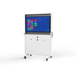 Rechargeable AV media wall