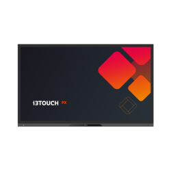 Interactive screen i3TOUCH PX with wall mount
