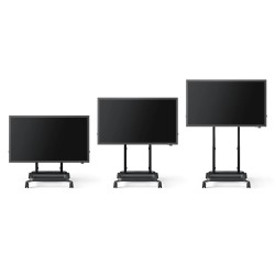 Vogel's RISE 5000 series motorized trolley for interactive displays