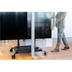 Vogel's RISE 5000 series motorized trolley for interactive displays